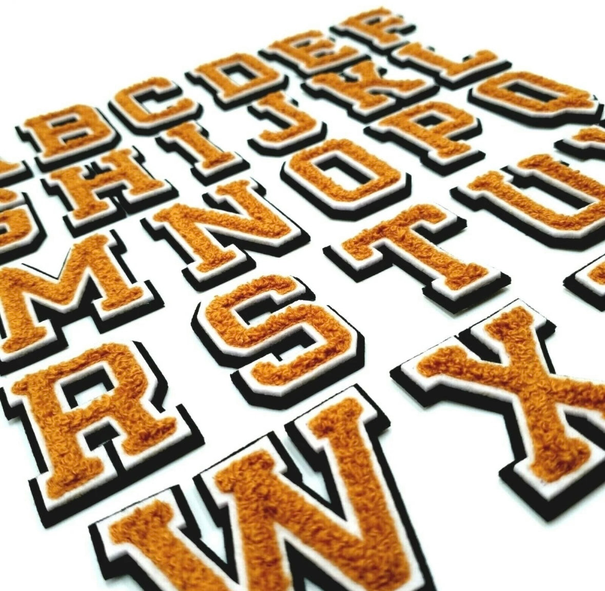 Light Brown 3D Varsity