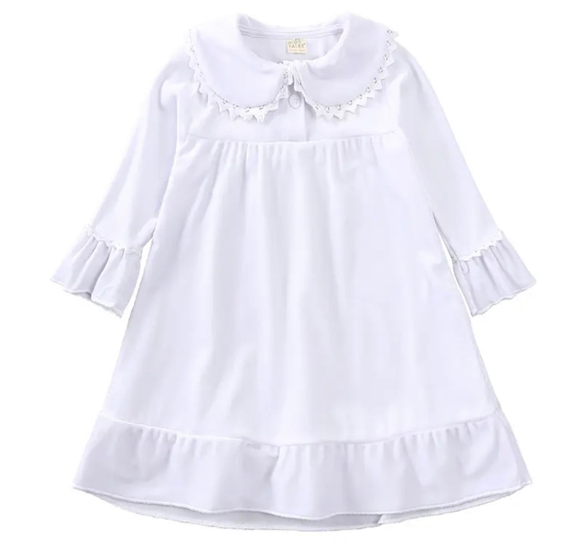 Girls Christmas Velour Nightgowns