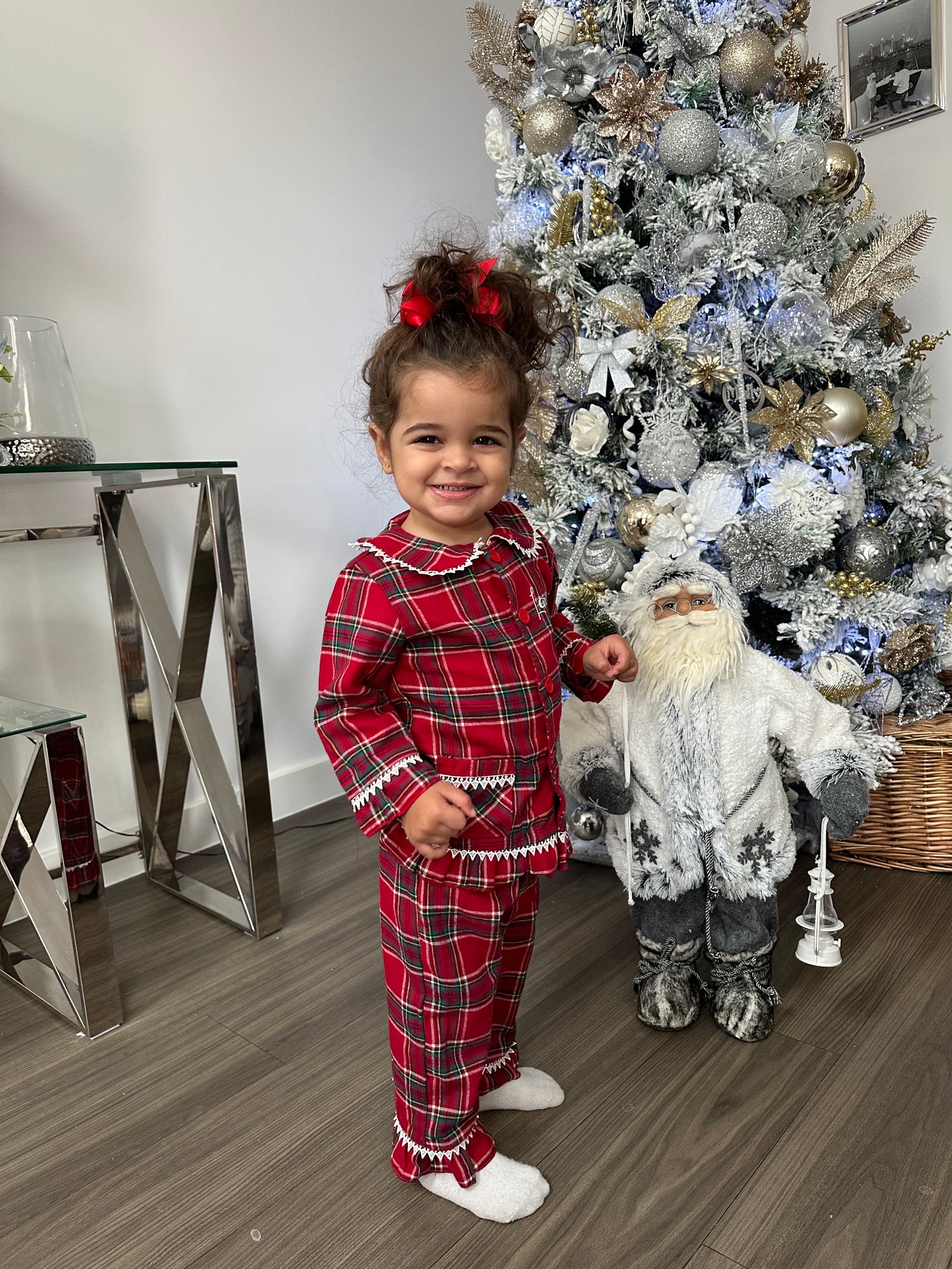 Red Tartan Girls/Boys Pyjamas