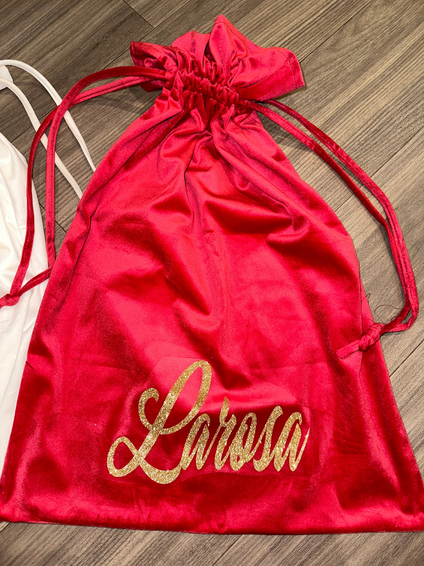 Velour Santa Sacks