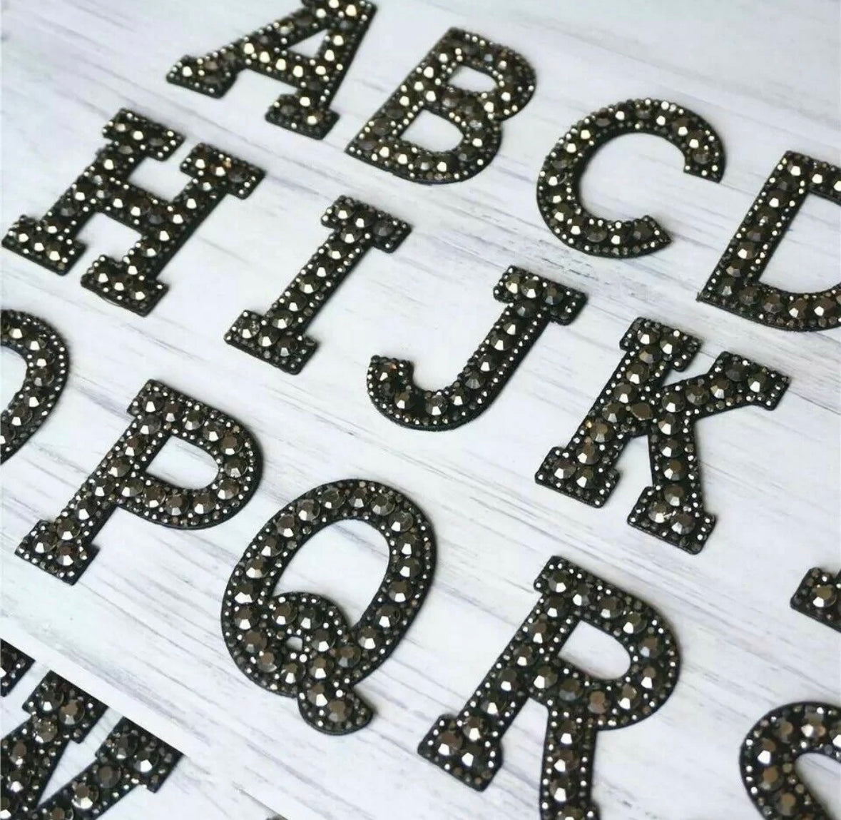 Black Rhinestone