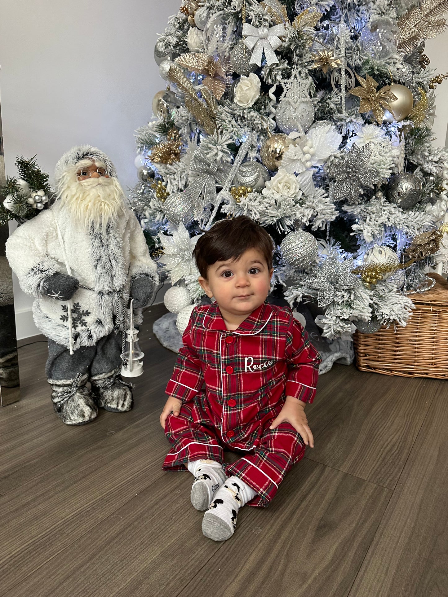 Red Tartan Girls/Boys Pyjamas