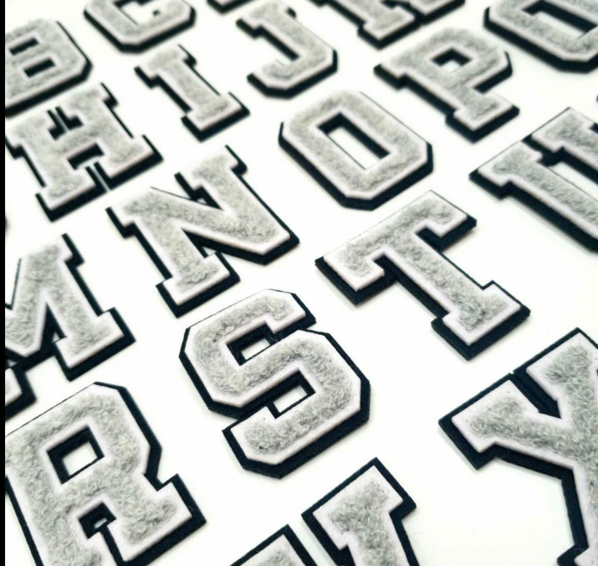 Grey 3D Varsity