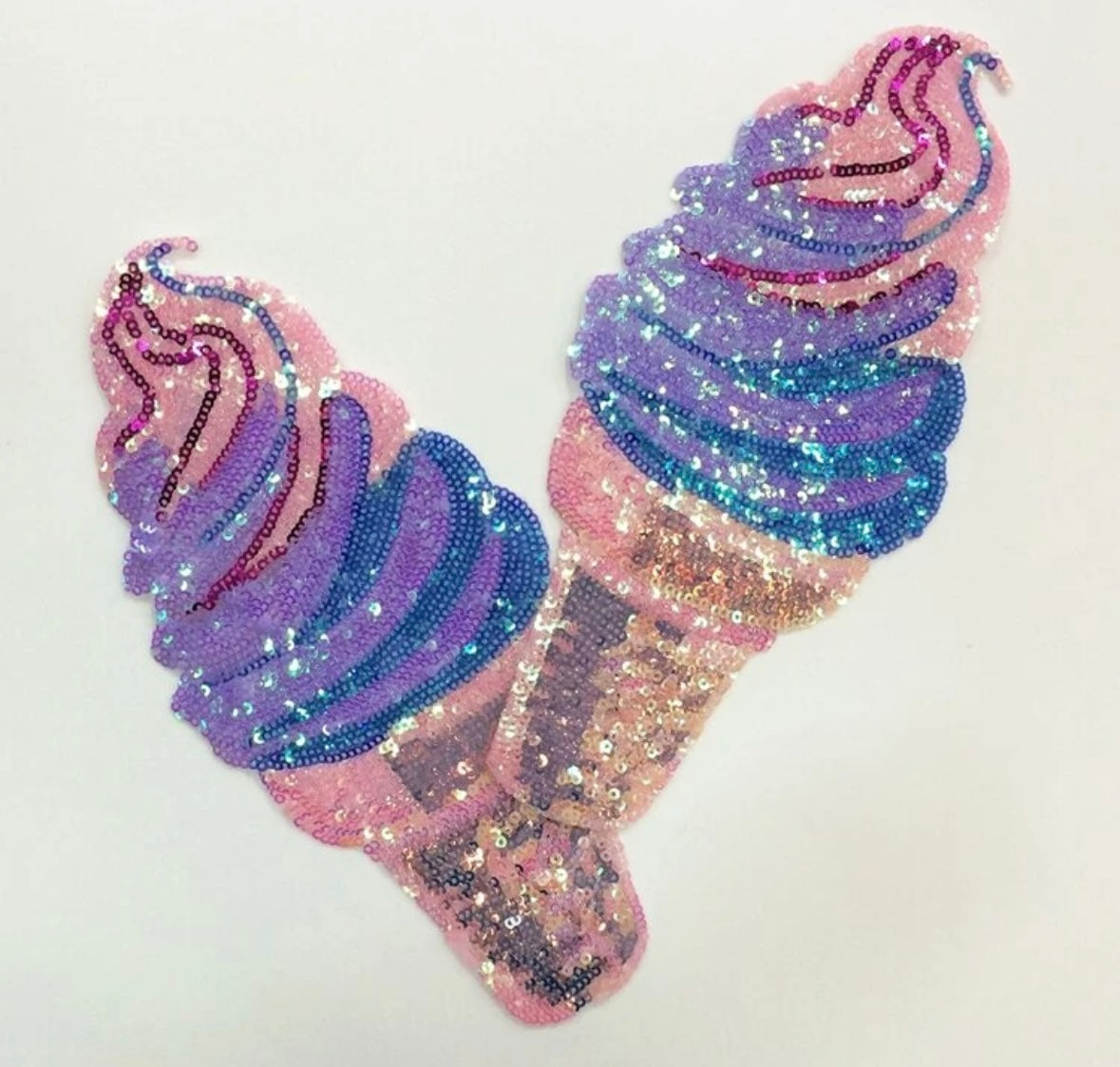 X-Large Sequin Ice Cream