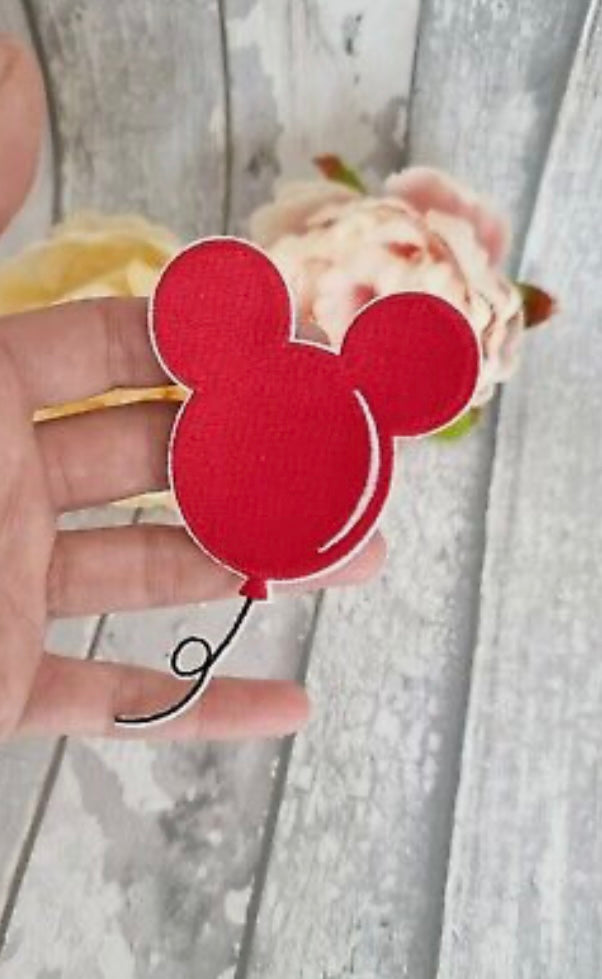 Minnie / Mickey Red Balloon