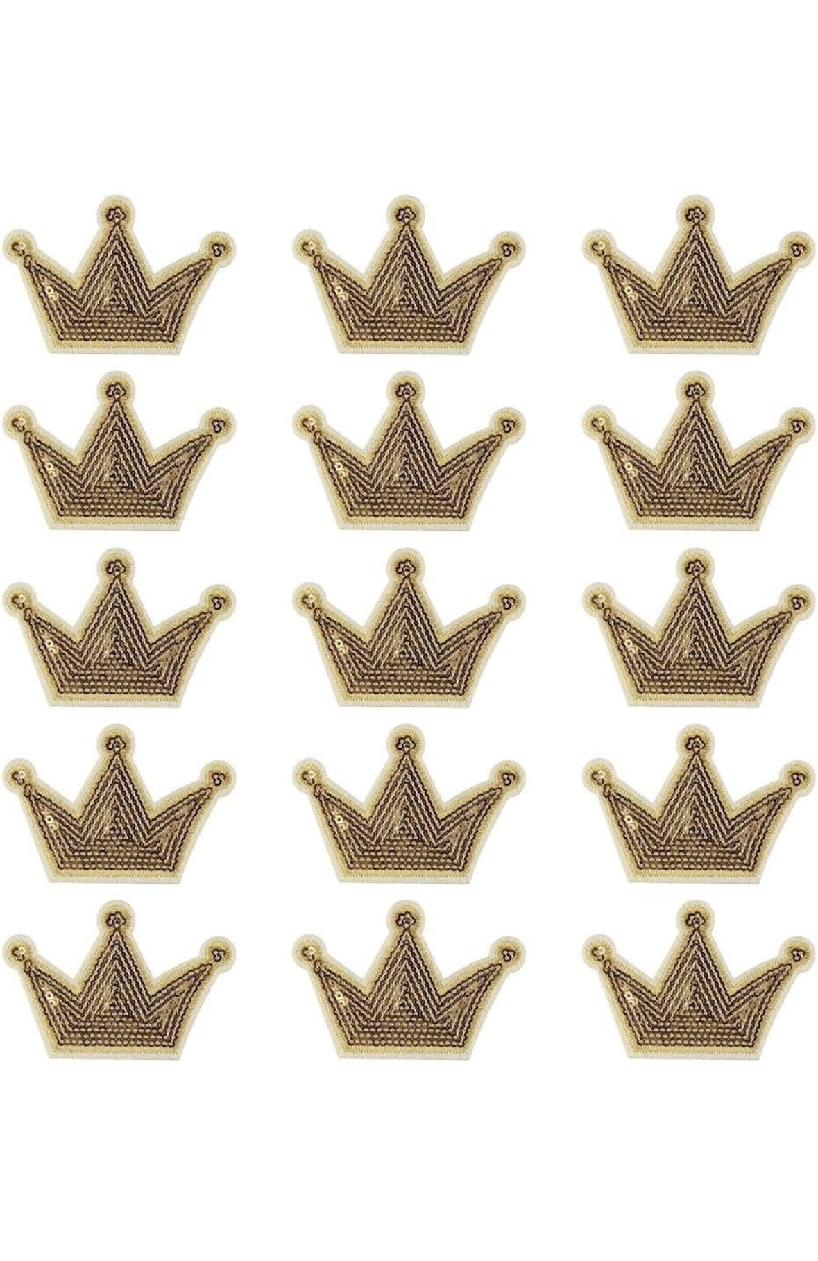 Gold Sequin Crown