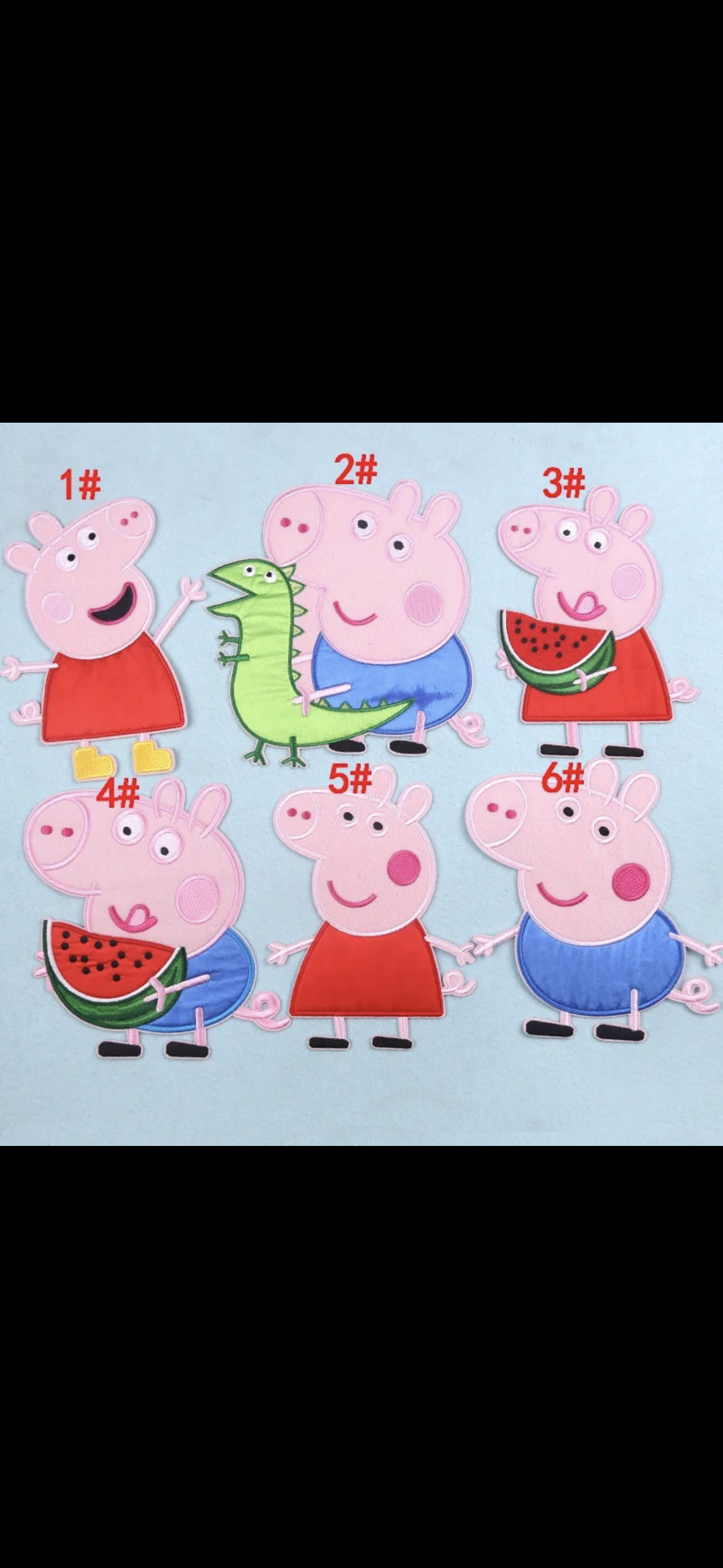 Peppa Pig Patches
