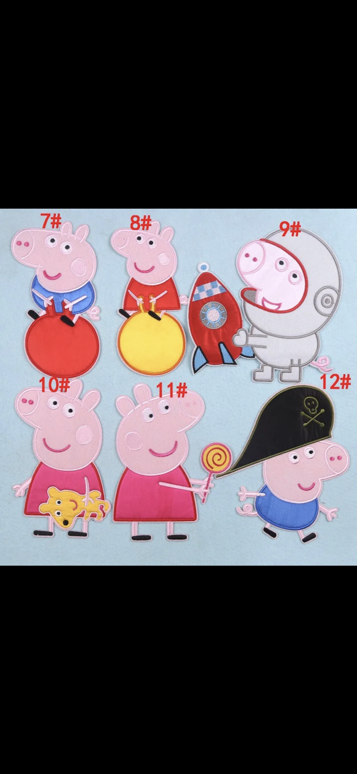 Peppa Pig Patches