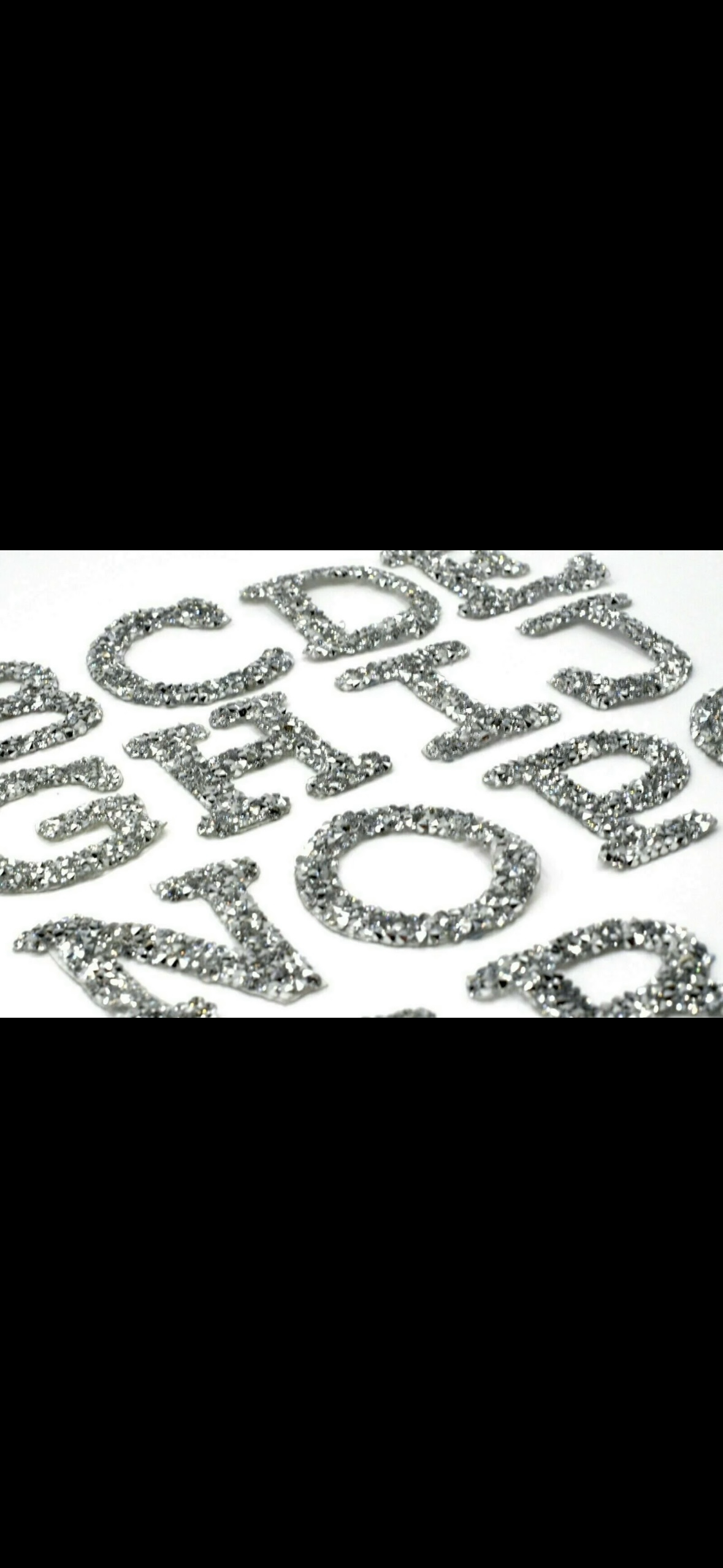 Silver Rhinestone