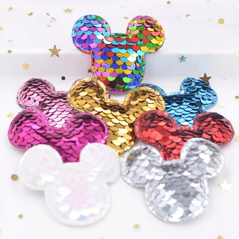 Sequin Mini Mouse Head