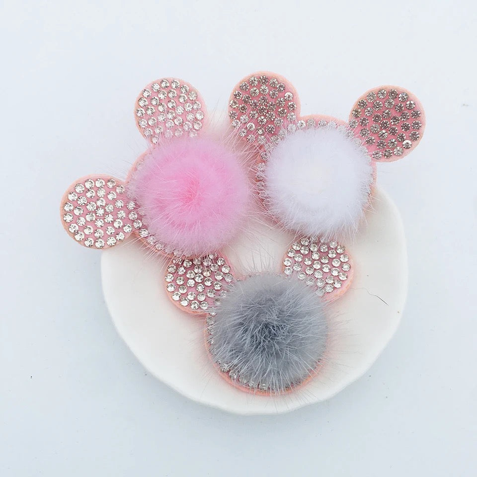 Pom Pom Minnie Mouse Head