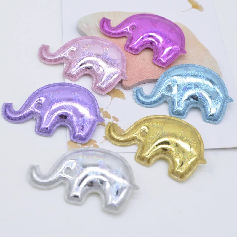 Glitter Padded Elephant