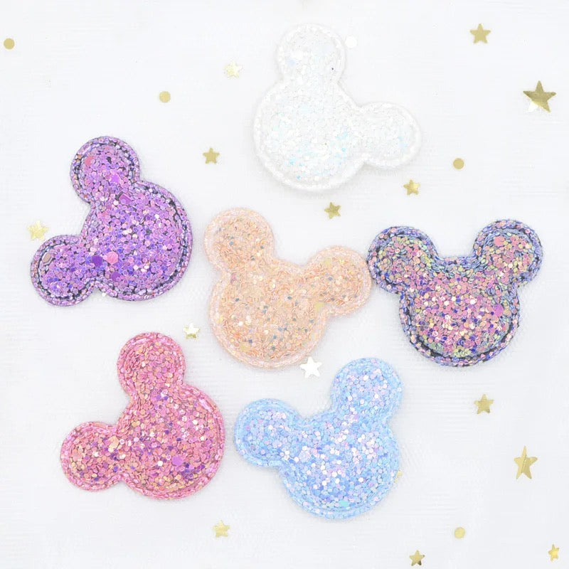 Small Sparkly Minnie Mouse Head