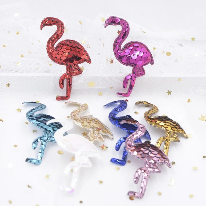 Sequin Flamingo