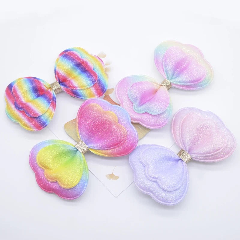 Large Glitter Padded Bow