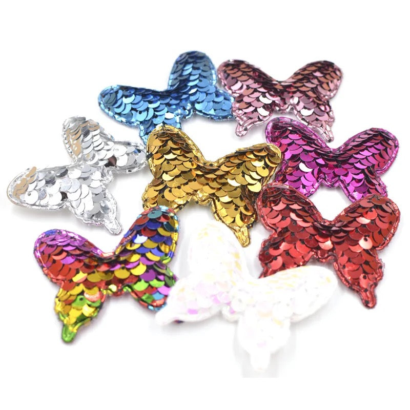 Sequin Padded Butterfly