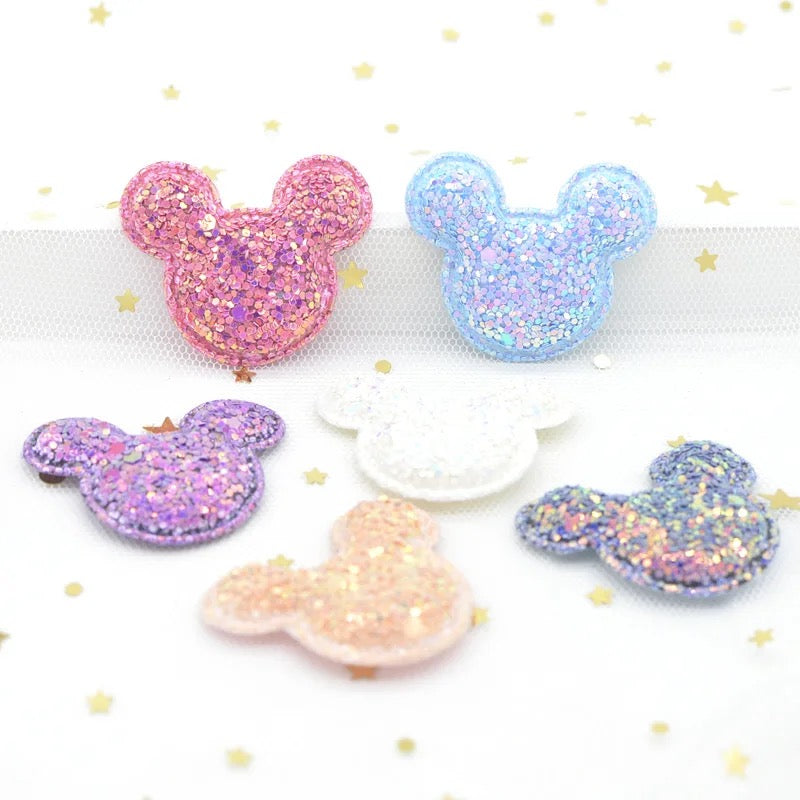 Small Sparkly Minnie Mouse Head
