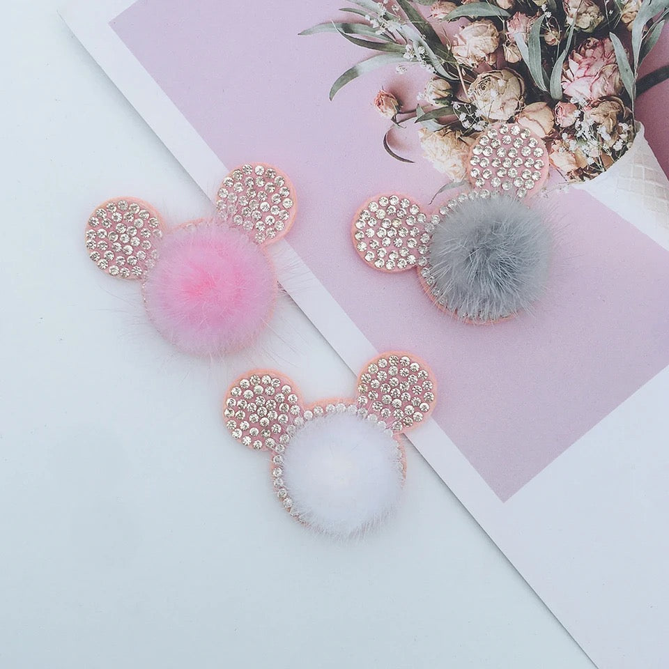 Pom Pom Minnie Mouse Head