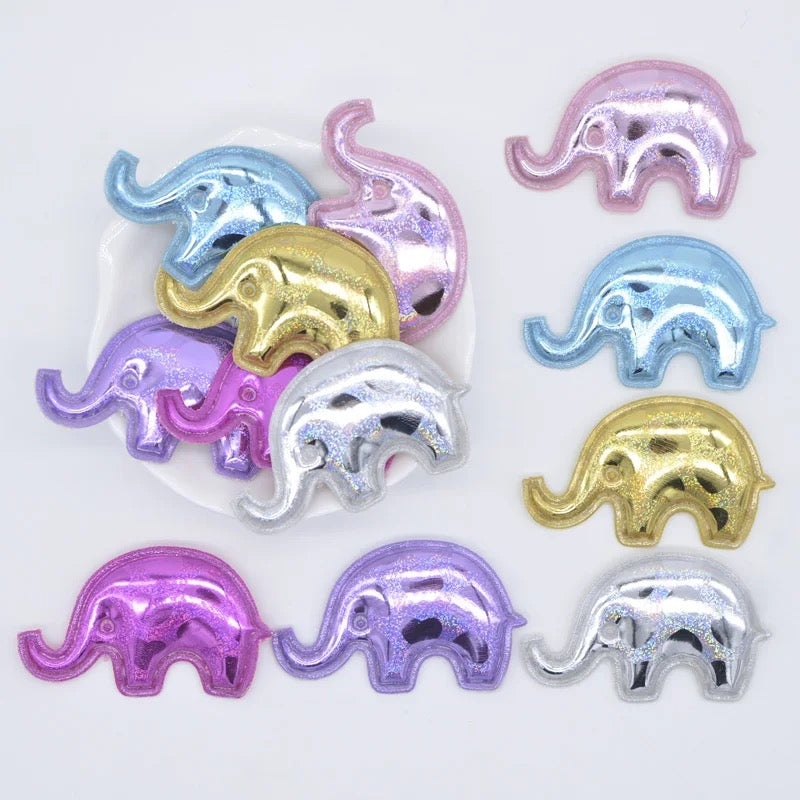 Glitter Padded Elephant