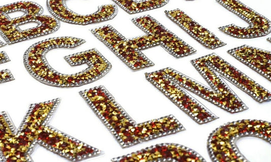 Gold Rhinestone