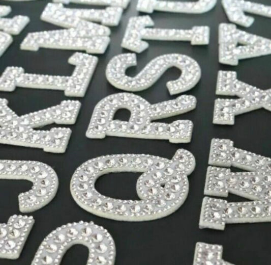 Silver Rhinestone