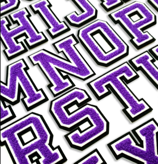 Purple 3D Varsity