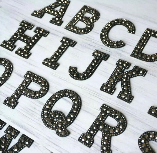 Black Rhinestone