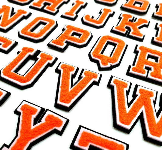 Orange 3D Varsity