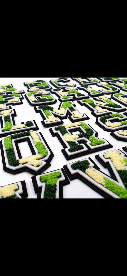 Green Camo 3D Varsity