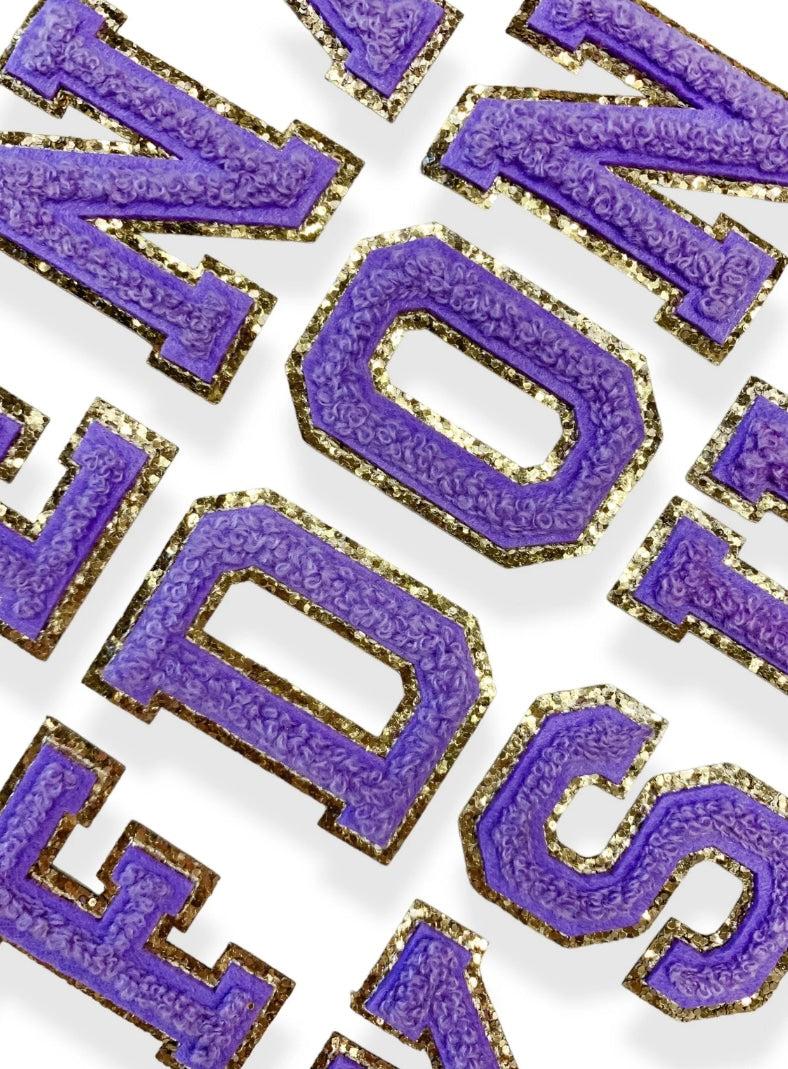 Purple Gold Trim