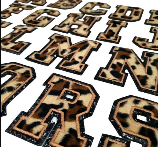 Leopard print Glitter Edge