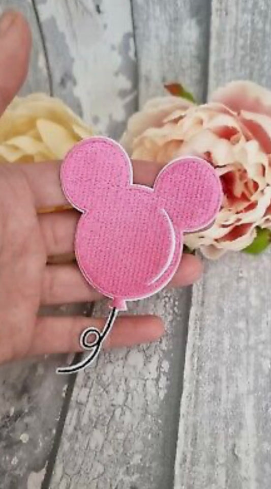 Minnie / Mickey Pink Balloon