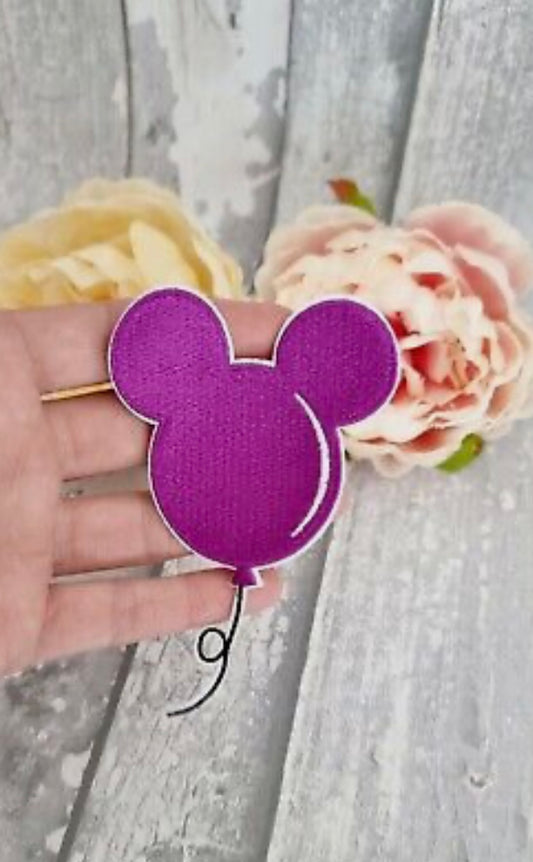 Minnie / Mickey Purple Balloon