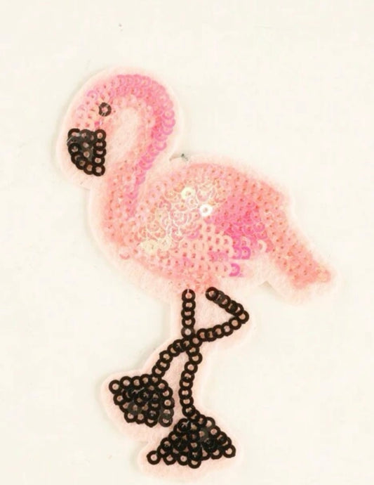 Sequin Flamingo