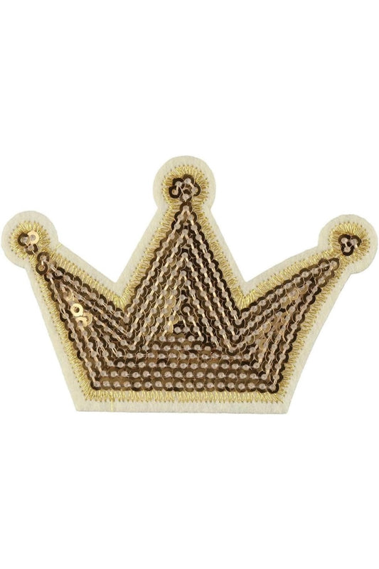 Gold Sequin Crown