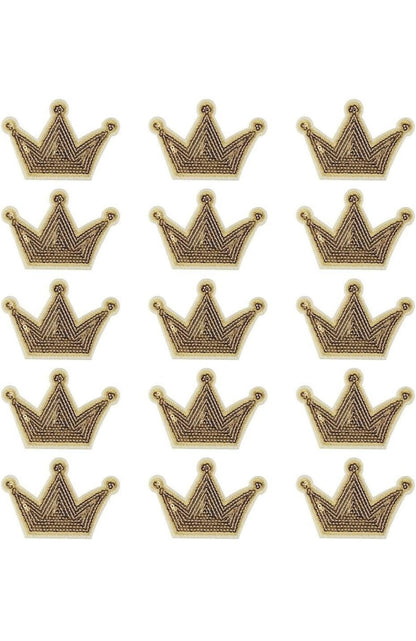 Gold Sequin Crown