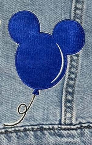 Minnie / Mickey Blue Balloon