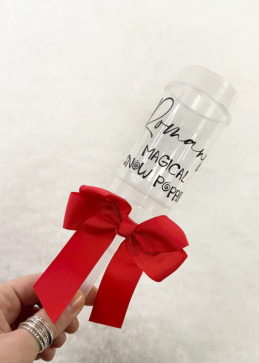 Personalised Magical Snow Popper