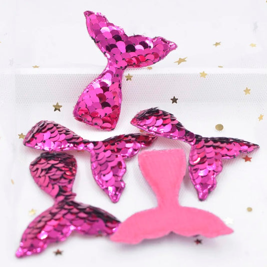 Pink Sequin Mermaid Tail