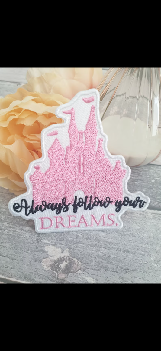 Follow Your Dreams Pink Castle