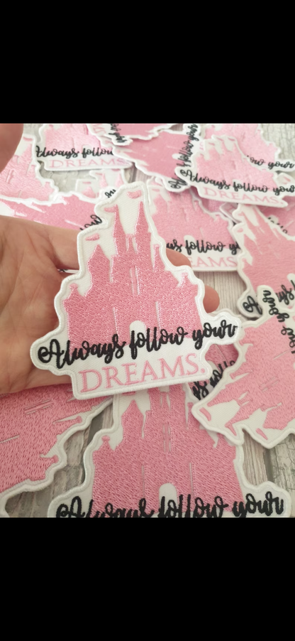 Follow Your Dreams Pink Castle