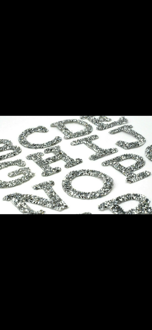 Silver Rhinestone