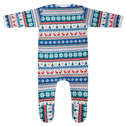 Matching Family Fair Isle Print Christmas Pyjamas