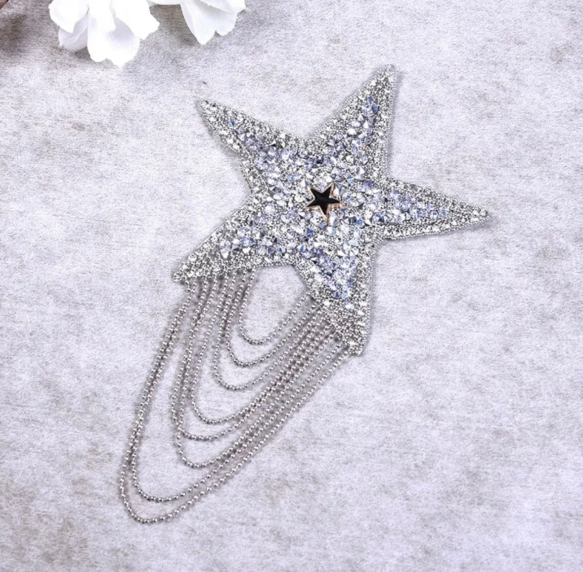 Tassel Rhinestone Star