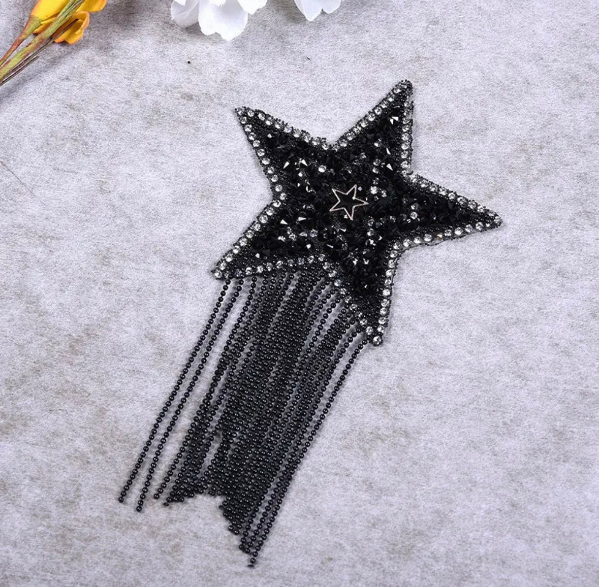 Tassel Rhinestone Star