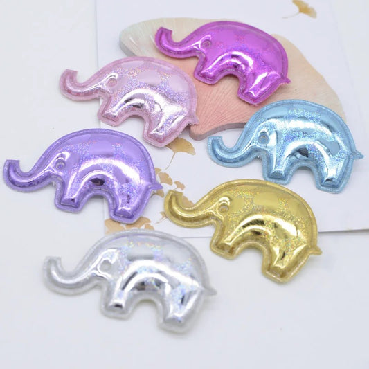 Glitter Padded Elephant