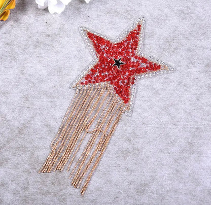 Tassel Rhinestone Star