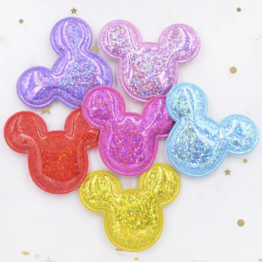 Glitter PU Minnie Mouse Head