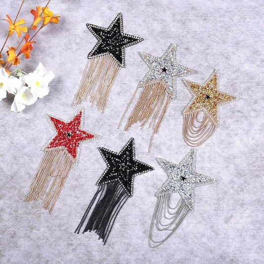 Tassel Rhinestone Star