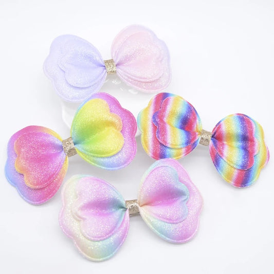Large Glitter Padded Bow